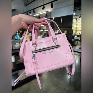 Marc Jacobs Pink Handbag Top Handle Crossbody Women